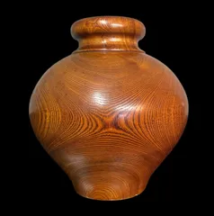 世界遺産 屋久島 銘木 屋久杉 やくすぎ インテリア オブジェ 木製 自然 木目 花瓶 花器 置物 飾り壺 アンティーク レトロ ヴィンテージ  古物 骨董 古美術 コレクション N26C(出)30