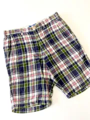 BEAMS ビームス チェック ショート パンツ sizeS/カラフル ■◆メンズ