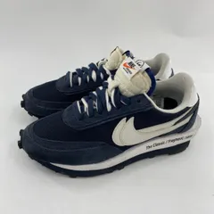 【中古】fragment design × sacai × NIKE LD Waffle Blackended Blue スニーカー 26cm DH2684-400 ネイビー ホワイト フラグメント サカイ ナイキ[10]