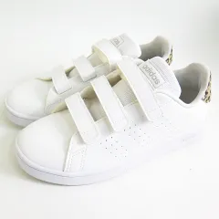 アディダス adidas  ADVANCOURT C スニーカー ベルクロ 21cm ホワイト 2sa7269