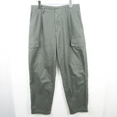プラステ PLST カーゴパンツ ワークパンツ 綿 M カーキ kz14448