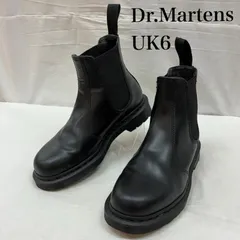 ドクターマーチン 2976 MONO チェルシー ブーツ サイドゴア オールブラック レディース UK：6 ISItems【USED】【古着】【中古】50155518