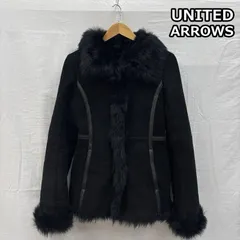 ユナイテッドアローズ SLITZ ムートン レザー ファー ジャケット 1525-199-1896 レディース 36 ISItems【USED】【古着】【中古】50155593のサムネイル