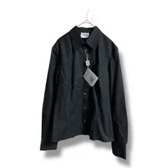 未使用 タグ付き GIANFRANCO FERRE STUDIO ジャンフランコフェレストゥディオ ストレッチシャツ 長袖 エルボーパッチ レディース サイズ40 ブラック ゴーゴー古着マルイファミリー溝口店 1 No.K 1727のサムネイル