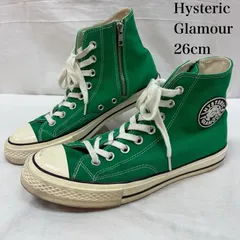 ヒステリックグラマー サイドジップ キャンバス ハイカット スニーカー メンズ 26.0cm ISItems【USED】【古着】【中古】50155325のサムネイル