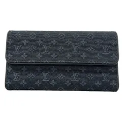 LOUIS VUITTON(ルイヴィトン) 長財布 モノグラムミニ ポルトトレゾールインターナショナル M92442 TSTブルー