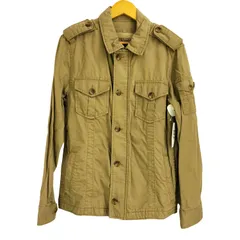 ギャップ Gap 00s OLD 比翼 ミリタリージャケット メンズ 表記無 