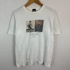KRAZY BEE クレイジービー 山本KID 半袖 Tシャツ フォトプリント ホワイト メンズ 古着 ストリート アメカジのサムネイル