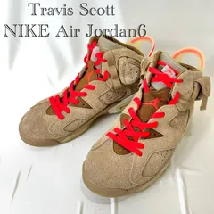 Travis Scott×Nike Air Jordan6 トラヴィススコット×ナイキ エアジョーダン6 ブリティッシュカーキ size:26.5cm DH0690-20 箱無し メンズ スニーカー _266068