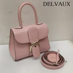 デルボー ハンド バッグ 2WAY ブリヨン ミニ Brillant Mini ボックスカーフ ショルダー レディース - ISItems【USED】【古着】【中古】50155012のサムネイル