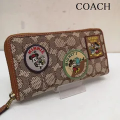 コーチ DISNEY アコーディオン ジップ ウォレット 長財布 レディース 表記無し ISItems【USED】【古着】【中古】50155067