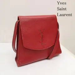 イヴサンローラン ヴィンテージ ショルダーバッグ YSL ロゴ 刺繍 斜め掛け レディース - ISItems【USED】【古着】【中古】50155526