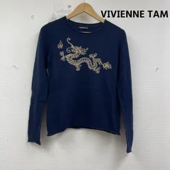 ヴィヴィアン タム 日本製 ドラゴン 刺繍 ニット セーター 016-270026 レディース 0 ISItems【USED】【古着】【中古】50155758のサムネイル