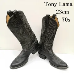 トニーラマ 70s ヴィンテージ ウエスタン ブーツ レディース 23.0cm ISItems【USED】【古着】【中古】50156082