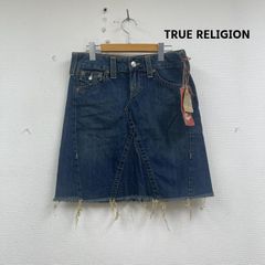 TRUE RELIGION デニム ひざ丈スカート M相当 フラップポケット - メルカリ