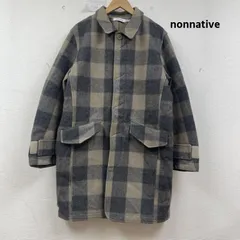 ノンネイティブ TOURIST COAT W/N MELTON BUFFALO CHECK hobo vendor DWELLER メンズ 2 ISItems【USED】【古着】【中古】50154813のサムネイル