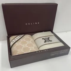 セリーヌ CELINE フェイスタオル 2枚 　箱なし発送　管理番号SC326