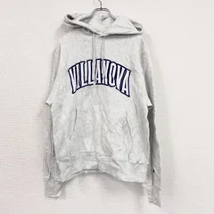 古着 used　Champion　チャンピオン　リバースウィーブ　スウェットパーカー/フーディー　アーチプリント　霜降りグレー　Sサイズ