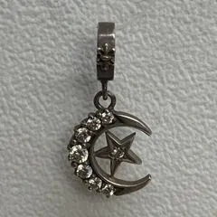 Loree Rodkin ローリーロドキン ネックレス ペンダントトップ チャーム SILVER 925 シルバー キュービックジルコニア  クレセントムーン/スターペンダント CRESCENT MOON / STAR PENDANTのサムネイル