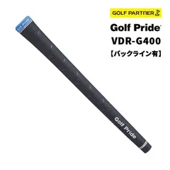 ゴルフプライド23　G400　VDラバー VDR ブラック M60 50g バックライン有　グリップのサムネイル