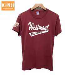 【中古】　RUSSELL ATHLETIC　Tシャツ　90s-00s vintage　90年代-00年代　半袖　カットソー　トップス　クルーネック　プリント　USA製　プリントタグ　ALL STARS　古着　/1590