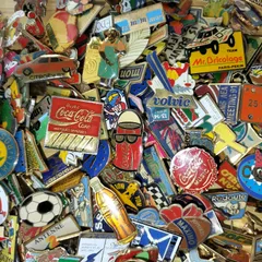 ピンバッジ 200個セット フランス雑貨 まとめ売り ピンズ ヴィンテージ ピンバッチ BC2-200-0331-3