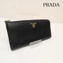 プラダ 長財布 L字ファスナー サフィアーノ レザー メンズ - ISItems【USED】【古着】【中古】50155204