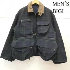 メンズビギ 90s Wool Fishing ハンティング フィッシング ジャケット メンズ 表記無し ISItems【USED】【古着】【中古】50155330のサムネイル