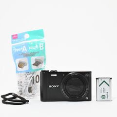 新品級☆SONY Cyber-shot DSC-WX350 ブラック #474 - メルカリ