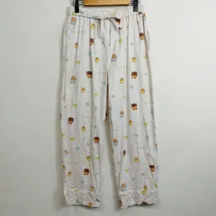 gelato pique ジェラートピケ ディックブルーナ コラボ ミッフィー 総柄 パンツ ルームウェア パジャマ ホワイト系 ワンサイズ C995