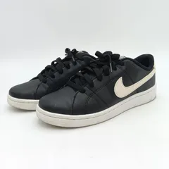 NIKE ナイキ COURT ROYALE コートロイヤル スニーカー ウィメンズ 23cm  CW2533-001 黒 ブラック B-8-3