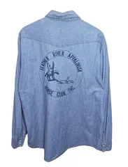 専用 3点セットDAKOTA WestanShirt MIGHTY-MAC MAIN GUIDE WOOL Shirts80s USA製 DAKOTA BY FIVE BROTHER シャンブレーシャツ バックプリント ウエスタン調のサムネイル