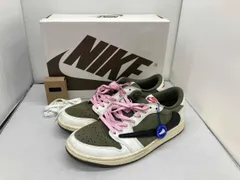 NIKE ナイキ　スニーカー　トラヴィススコット × ナイキ エアジョーダン1 ロー OG SP 'リバースオリーブ' DM7866 200 サイズ27.0cm