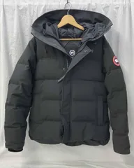 CANADA GOOSE MacMillan Parka カナダグース マクミラン パーカ ダウンジャケット 3804MA 3420400029 L ブラック ワッペンロゴ 