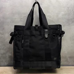 PORTER ポーター ヒート トートバッグ ブラック 大容量 ビジネス A4収納 メンズ θ↑790