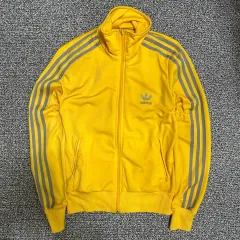 (M) アディダス バックロゴ ジャージ 黄色