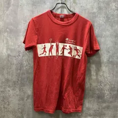 80s champion プリントTシャツ トリコタグ後期 チャンピオン Mサイズ 