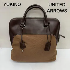 ユナイテッドアローズ YUKINO ハンドバッグ コンビ レザー キャンバス ボストンバッグ メンズ 表記無し ISItems【USED】【古着】【中古】50155686のサムネイル
