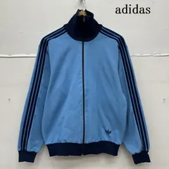 アディダス 80s デサント製 トラック ジャケット ジャージ 西ドイツ製 メンズ 3 ISItems【USED】【古着】【中古】50155709