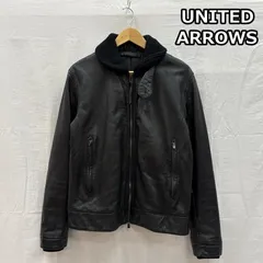 ユナイテッドアローズ 羊革 ラムレザー ニット ショールカラー ジャケット1125-699-3676 メンズ M ISItems【USED】【古着】【中古】50155656のサムネイル