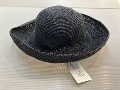 新品 MAISON N.H PARIS メゾンアッシュパリ ラフィア ハット - メルカリ