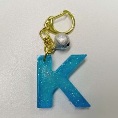 れぉん様 専用 KK イニシャルキーホルダー グリーン ブラック