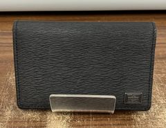 HERMES 黒 レザー 二つ折り財布2個 ブルーはおまけ￼ - メルカリ
