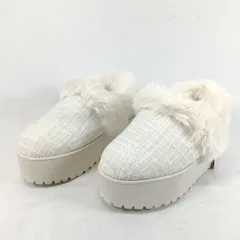 新品タグ付き    ESPERANZA（エスペランサ）厚底2WAYフェイクムートンサボ　Lサイズ