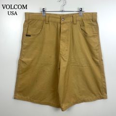 Volcom 90s 00sカーゴショートパンツ オリーブ - メルカリ