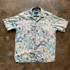 ヴィンテージ フラワー 半袖 Tシャツ M