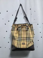 バーバリー チェック バケットバッグ ショルダーバッグ