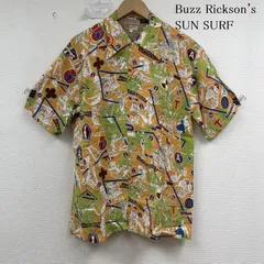 バズリクソンズ SUN SURF 別注 M33880 スペシャルエディション GO FOR BROKE アロハシャツ メンズ L ISItems【USED】【古着】【中古】50155843のサムネイル