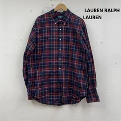 ラルフローレン チェック 柄 ネルシャツ 長袖 コットン メンズ XL ISItems【USED】【古着】【中古】50155871