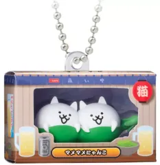 【中古】食玩 トレーディングフィギュア 7.マメマメにゃんこ 「にゃんこ大戦争 チョコボックス ボックスフィギュアコレクション」